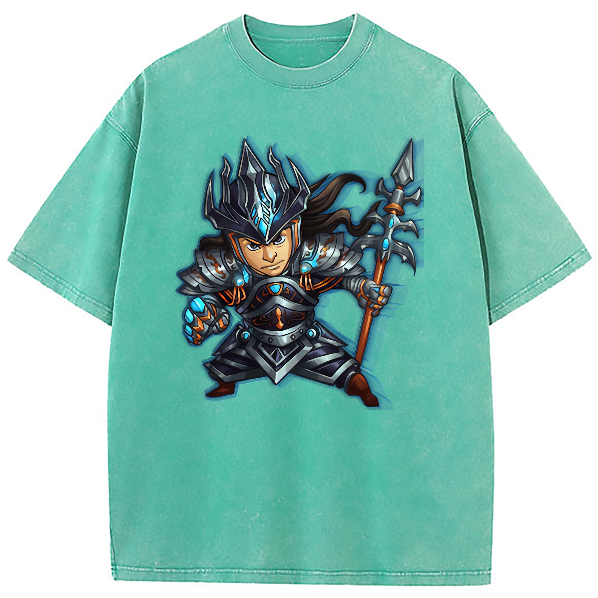 （画像用） リーグ・オブ・レジェンド League of Legends LOL 綿100% ヴィンテージ風 半袖Tシャツ（フロントプリント）